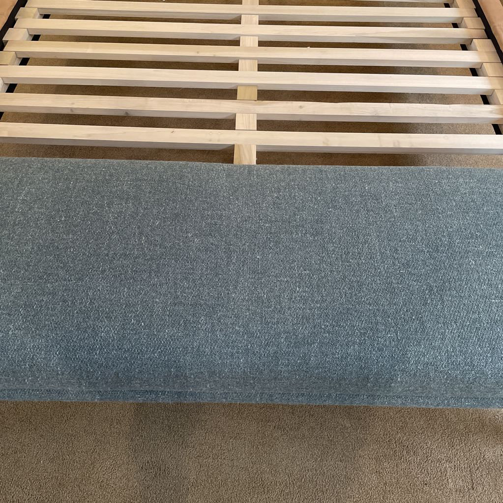 MC Style Blue Entry Bench C DINING BENCHES