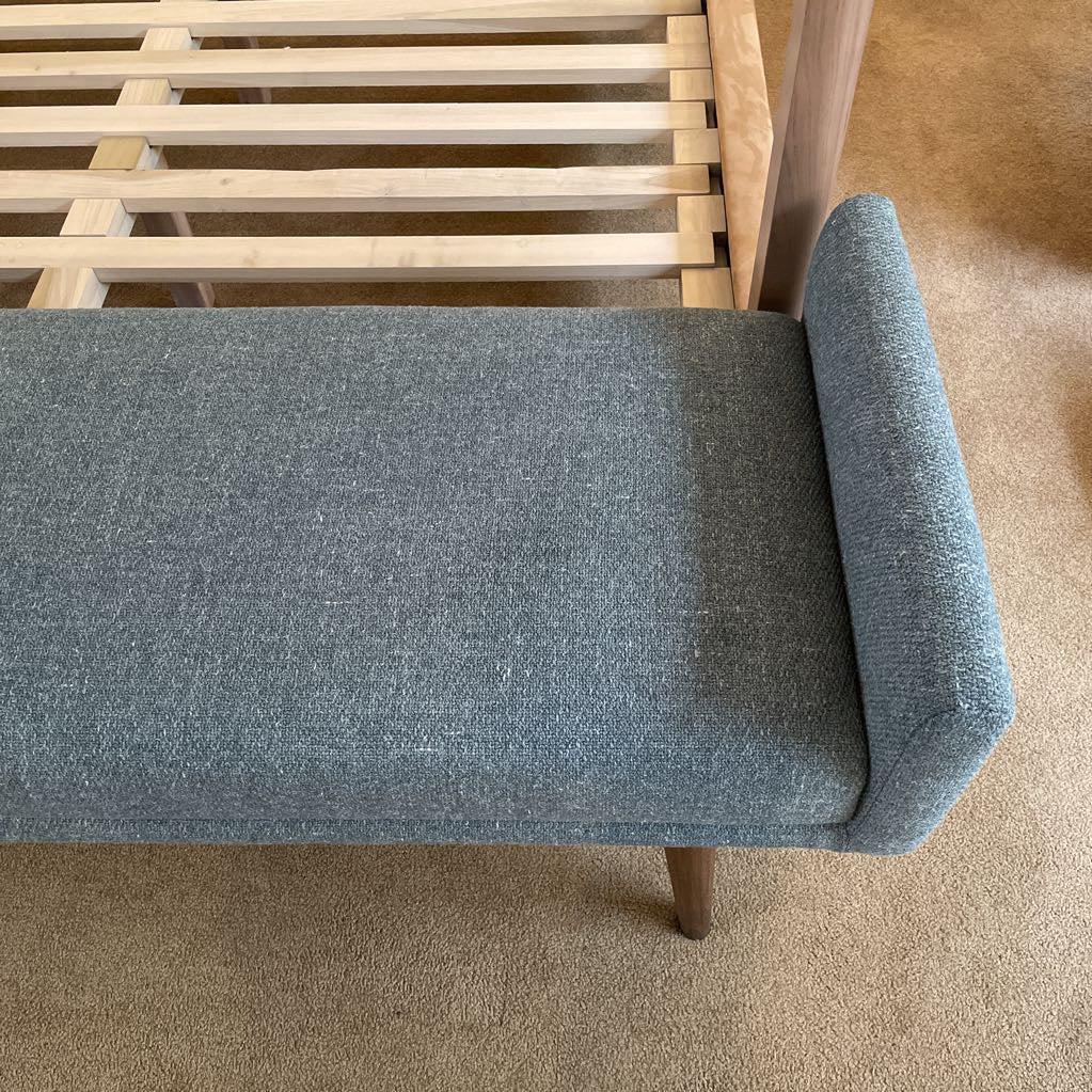 MC Style Blue Entry Bench C DINING BENCHES