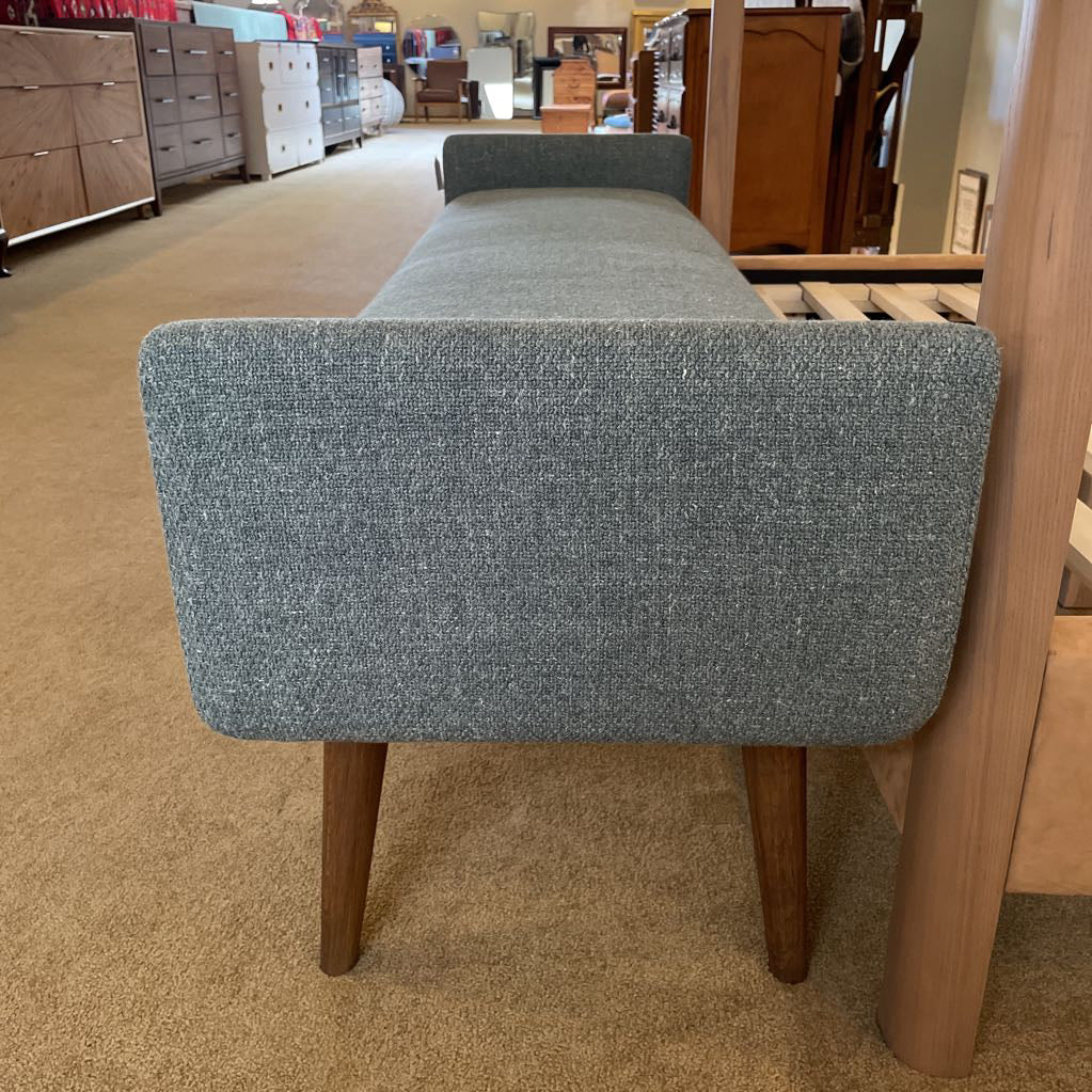 MC Style Blue Entry Bench C DINING BENCHES