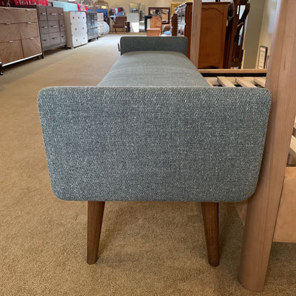MC Style Blue Entry Bench C DINING BENCHES