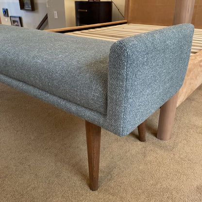 MC Style Blue Entry Bench C DINING BENCHES
