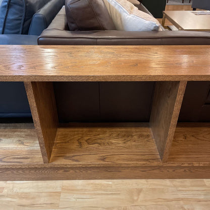 White Oak Handcrafted Long Low Shelf C BOOKSHELVES