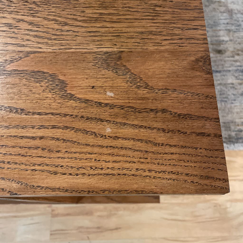 White Oak Handcrafted Long Low Shelf C BOOKSHELVES