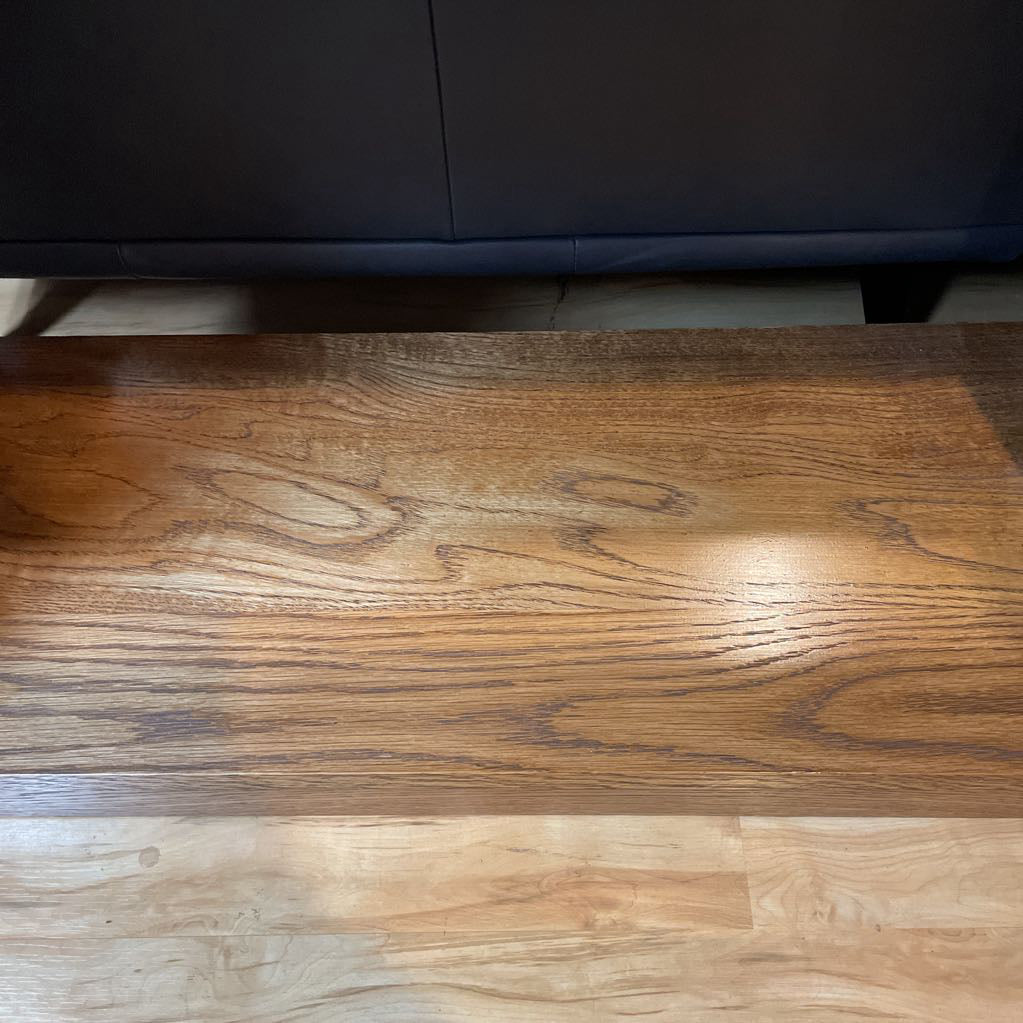 White Oak Handcrafted Long Low Shelf C BOOKSHELVES