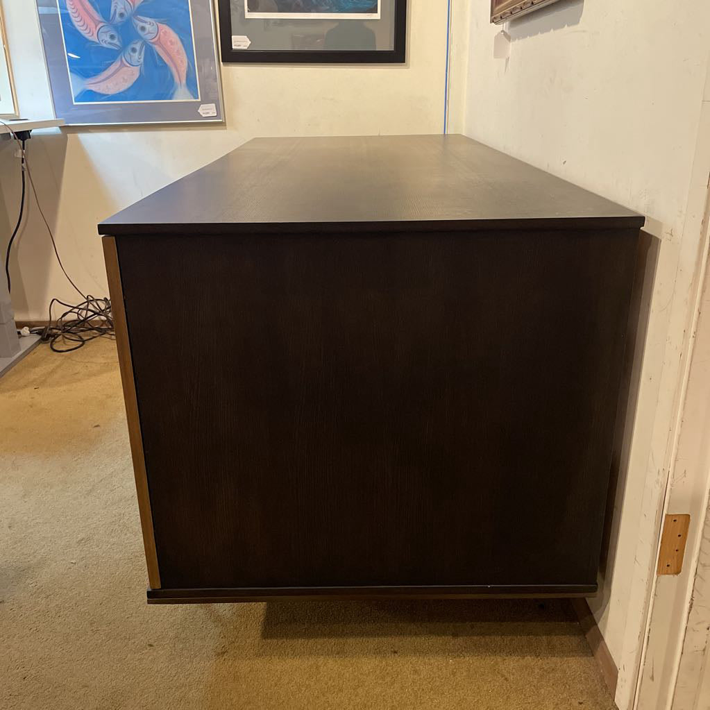 Black Top Wooden MC Style Desk