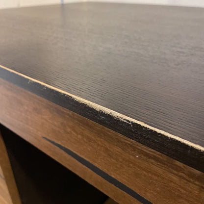 Black Top Wooden MC Style Desk