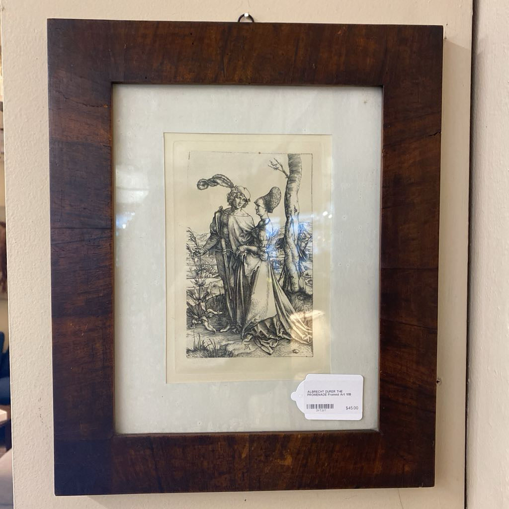 ALBRECHT DURER THE PROMENADE Framed Art ART