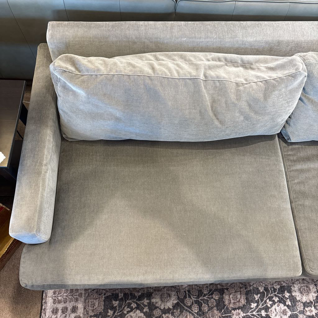 West Elm Andes Mineral Grey Sofa U SOFAS