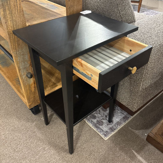 IKEA Black Side Table