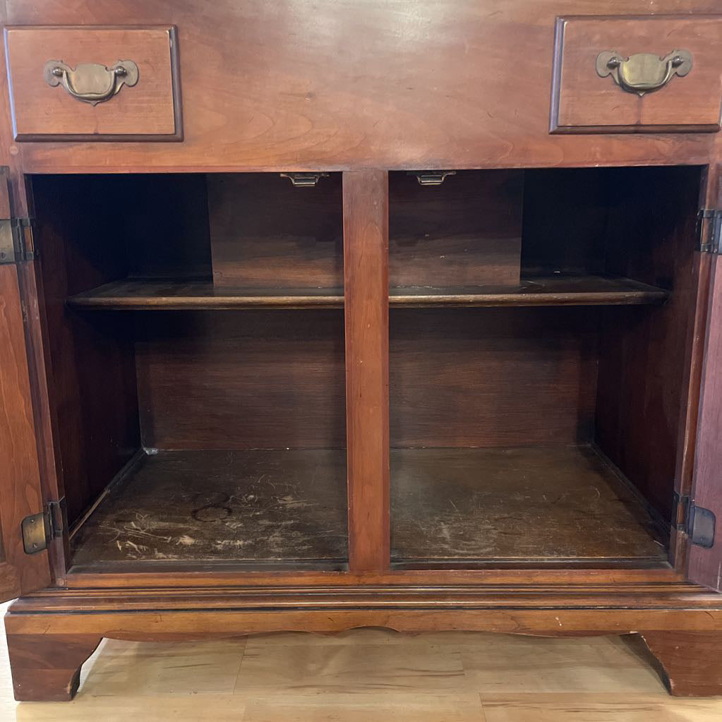 Black Top Sliding Top Wooden Bar Cabinet C BAR SERVERS