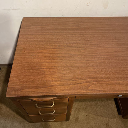 Leopold MCM Walnut Finish Desk