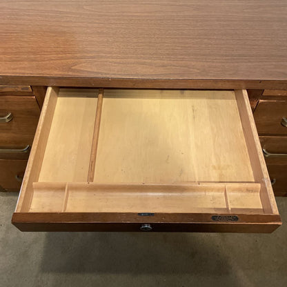 Leopold MCM Walnut Finish Desk