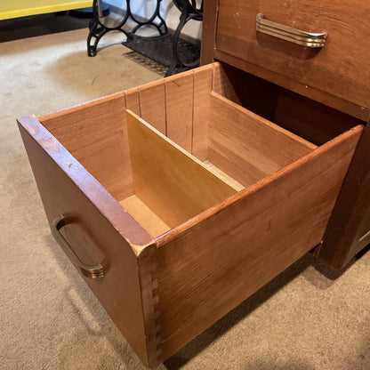 Leopold MCM Walnut Finish Desk