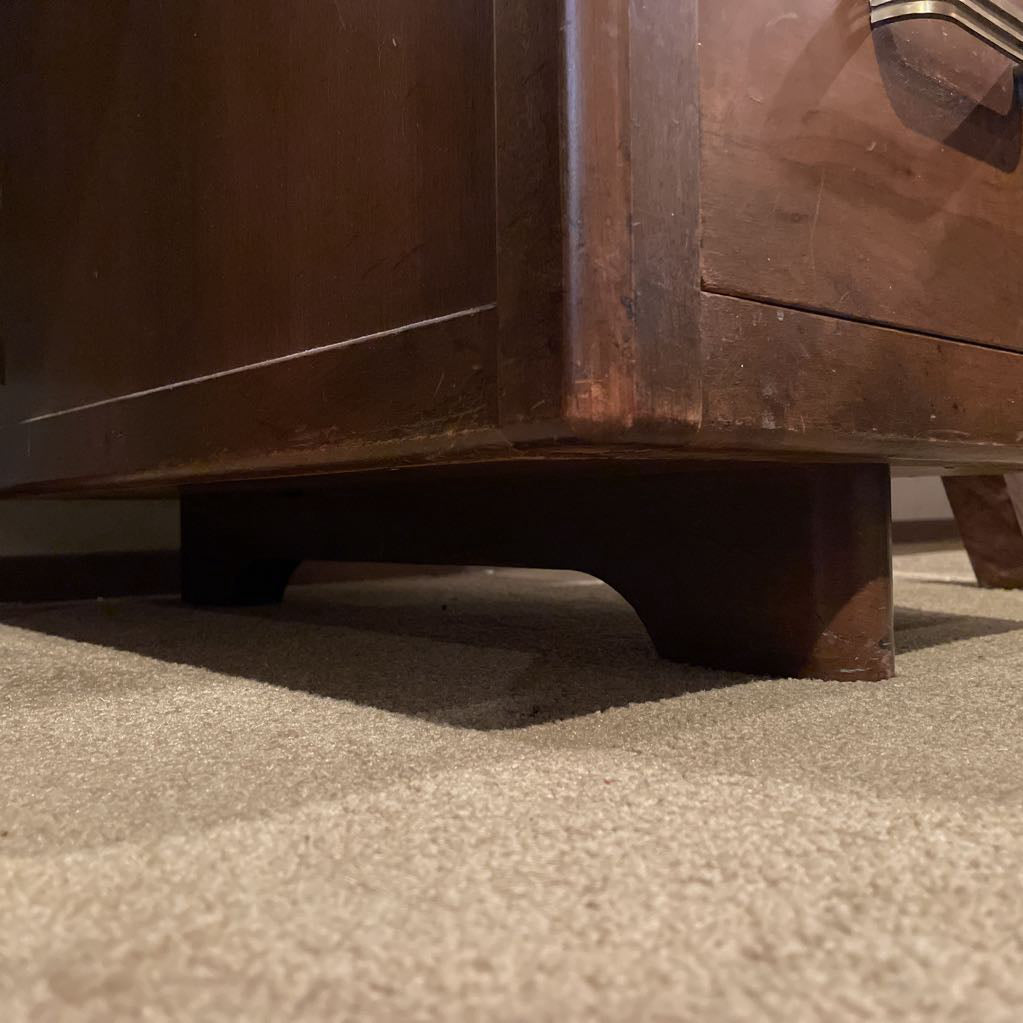 Leopold MCM Walnut Finish Desk