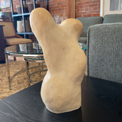Pottery Nude Torso Sculpture