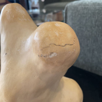 Pottery Nude Torso Sculpture
