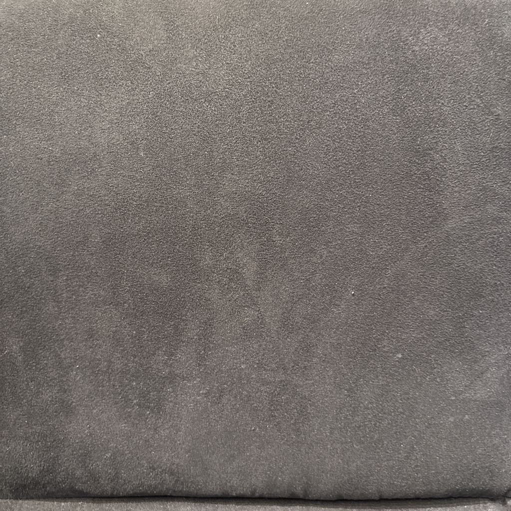 Contemporary Black Suede Futon U SLEEPERS