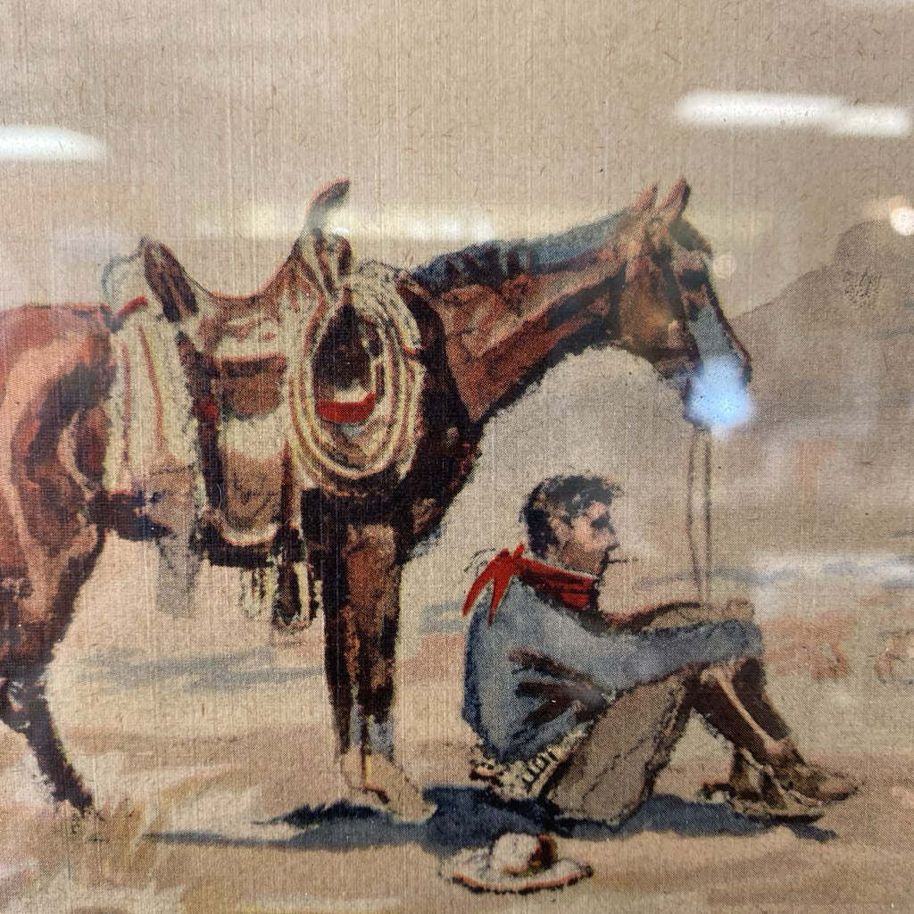 Vintage RUSSELL "JUST A LITTLE SUNSHINE" Art