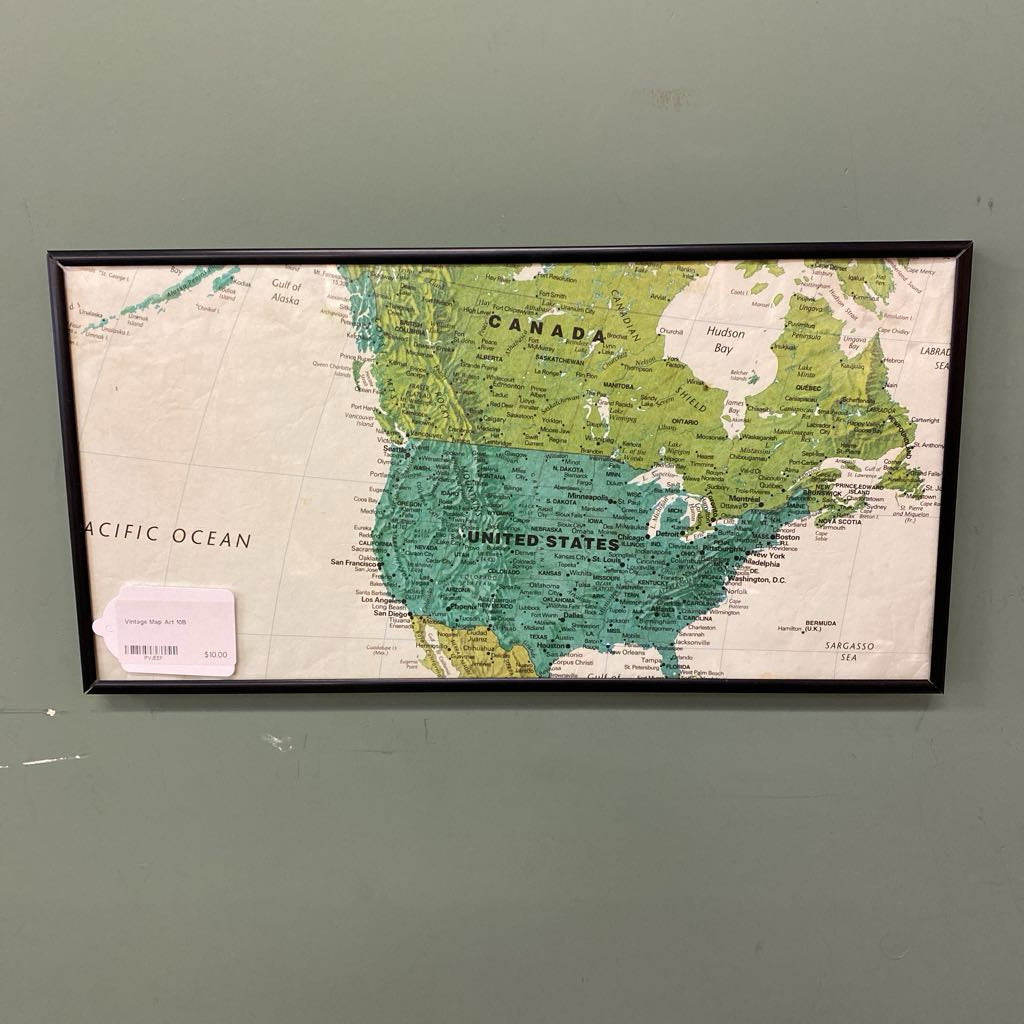 Vintage Map Art