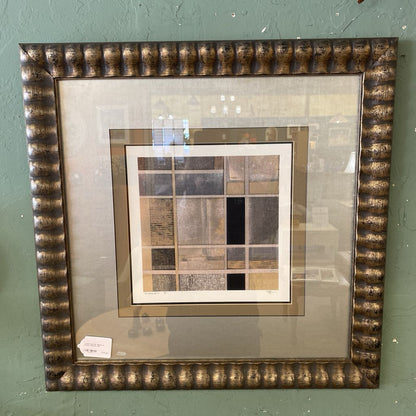 J KENT MARTIN "DIESEL II" Framed Abstract