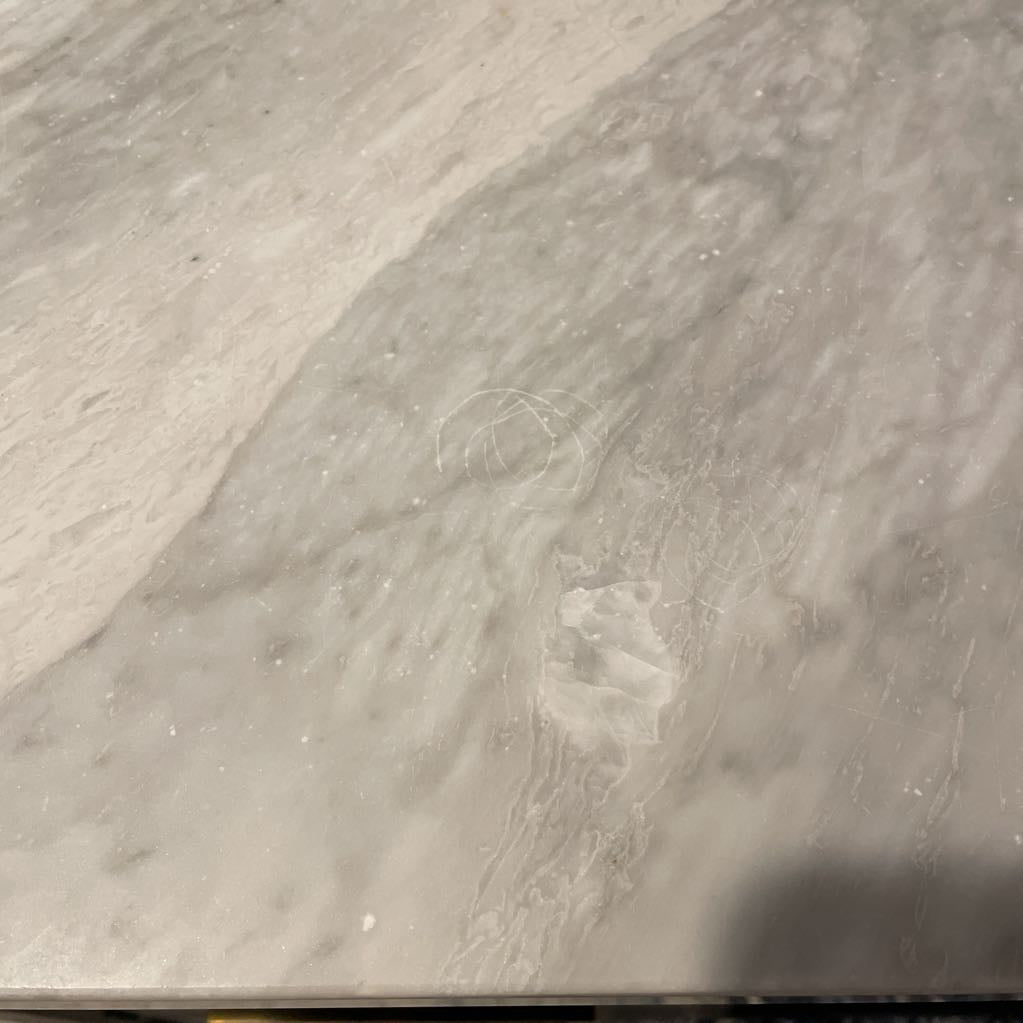 Ian Marble Top Kitchen Island C BAR SERVERS