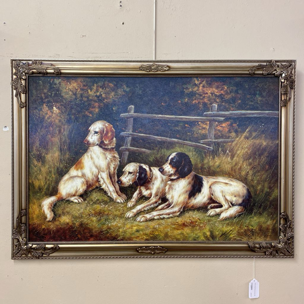 Classic Dogs Enhanced Print ART