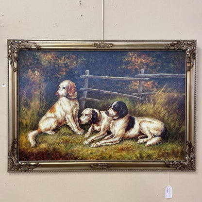 Classic Dogs Enhanced Print ART