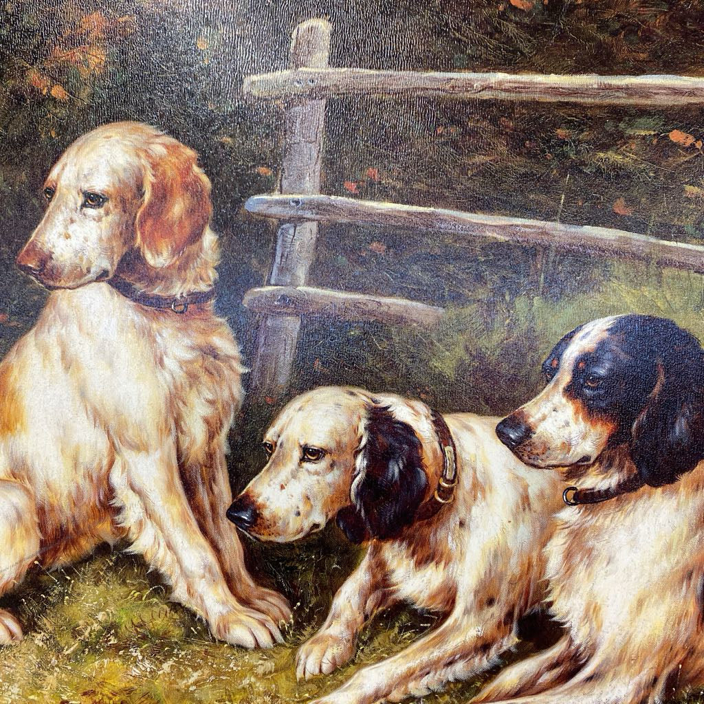 Classic Dogs Enhanced Print ART