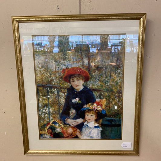 RENOIR Woman & Child Print ART