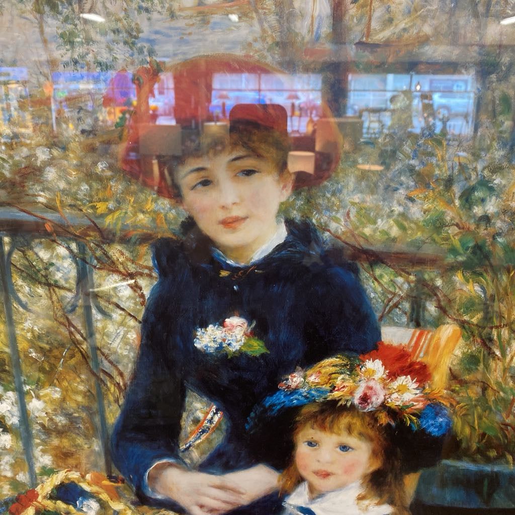 RENOIR Woman & Child Print ART