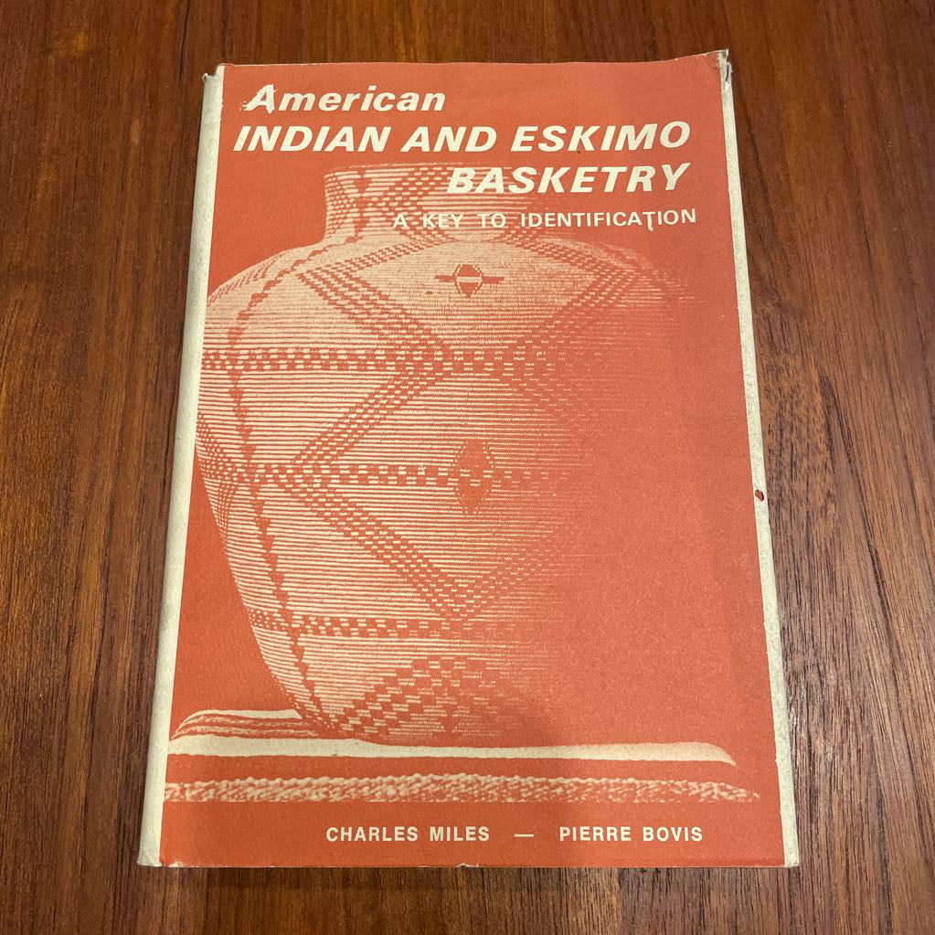 American Indian and Eskimo Basketry Book
