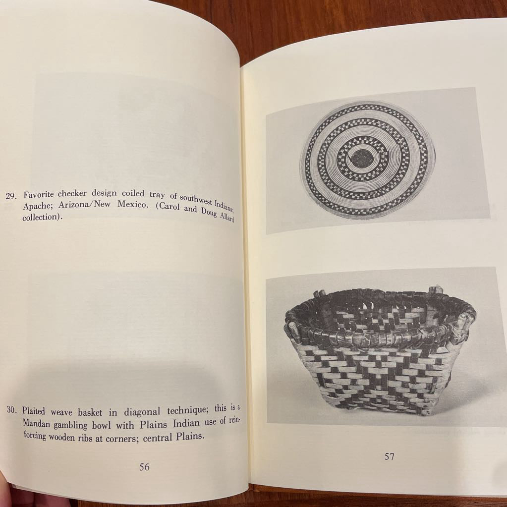 American Indian and Eskimo Basketry Book
