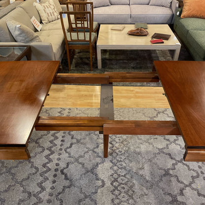 1950's Paul Frankl "Contemporary Line" MCM Expanding Dining Table & Six Chairs SET for Johnson Furniture C DINING TABLES