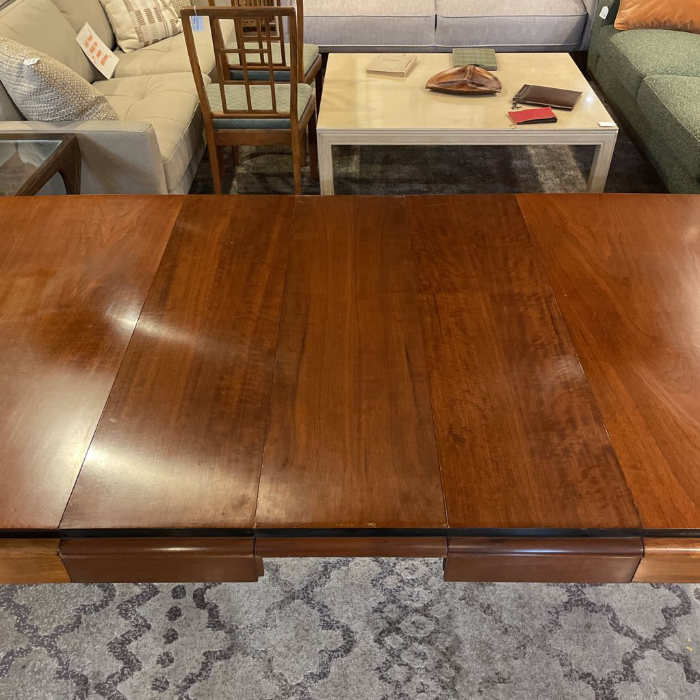 1950's Paul Frankl "Contemporary Line" MCM Expanding Dining Table & Six Chairs SET for Johnson Furniture C DINING TABLES