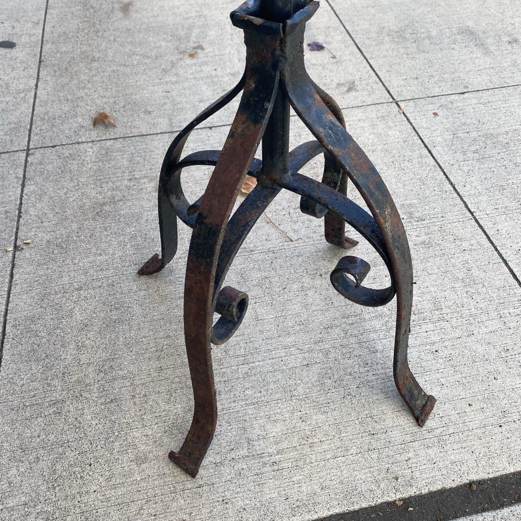 Vintage Wrought Iron Pant Stand SMALLS