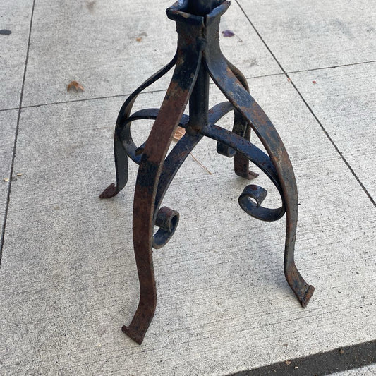 Vintage Wrought Iron Plant Stand SMALLS
