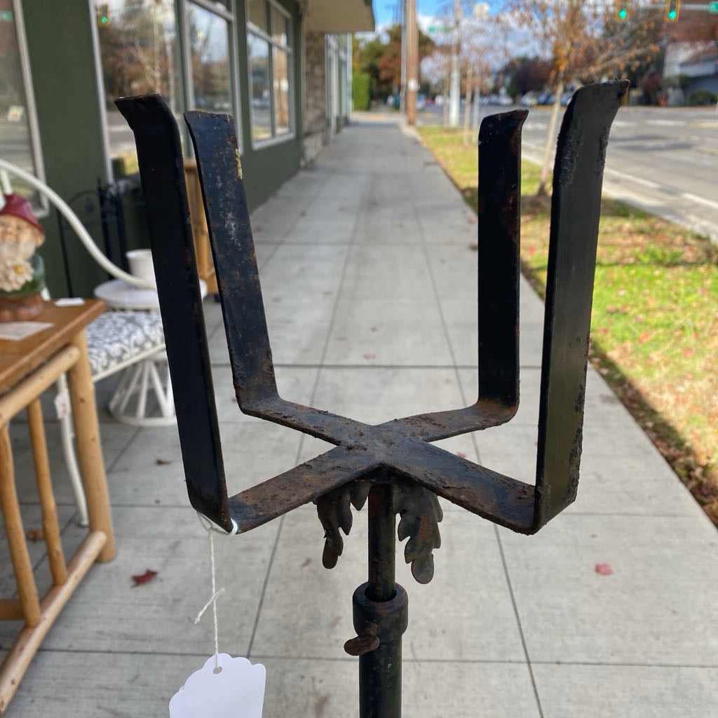 Vintage Wrought Iron Pant Stand SMALLS