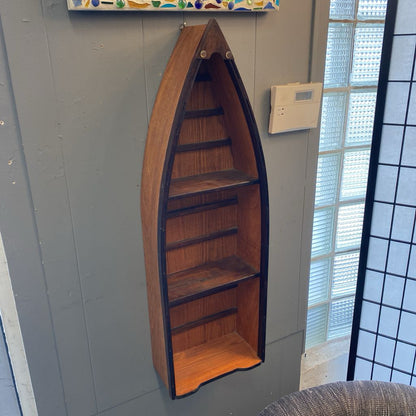 Wall Hung Boat Shelf C BOOKSHELVES