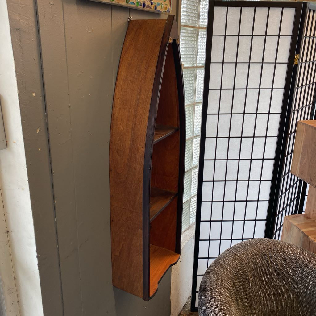 Wall Hung Boat Shelf C BOOKSHELVES