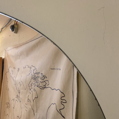 Ready to Hang Frameless Oval Mirror