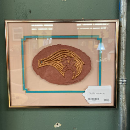 Signed SW Native Art ART