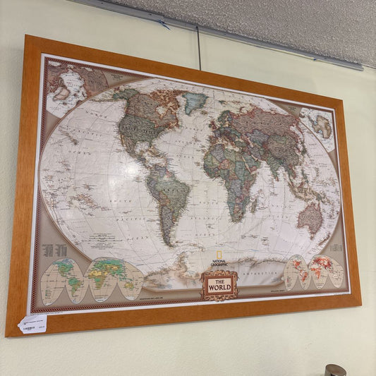 National Geographic World Map