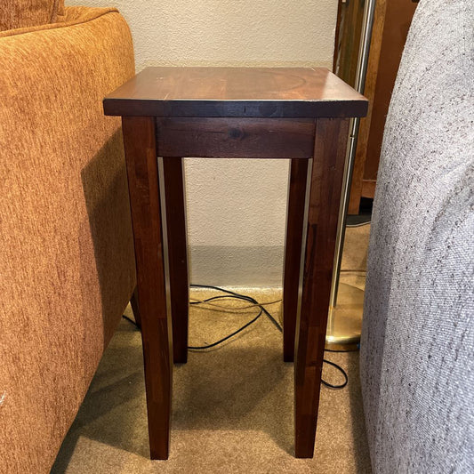 Dark Wood Tall & Narrow Plant Stand SMALLS