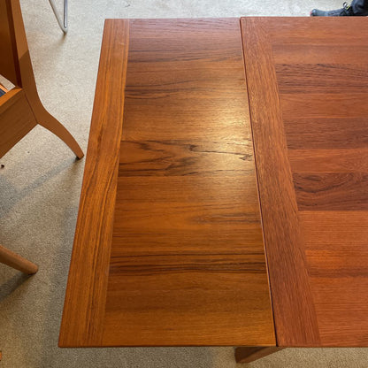 MCM Teak Expanding Dining Table