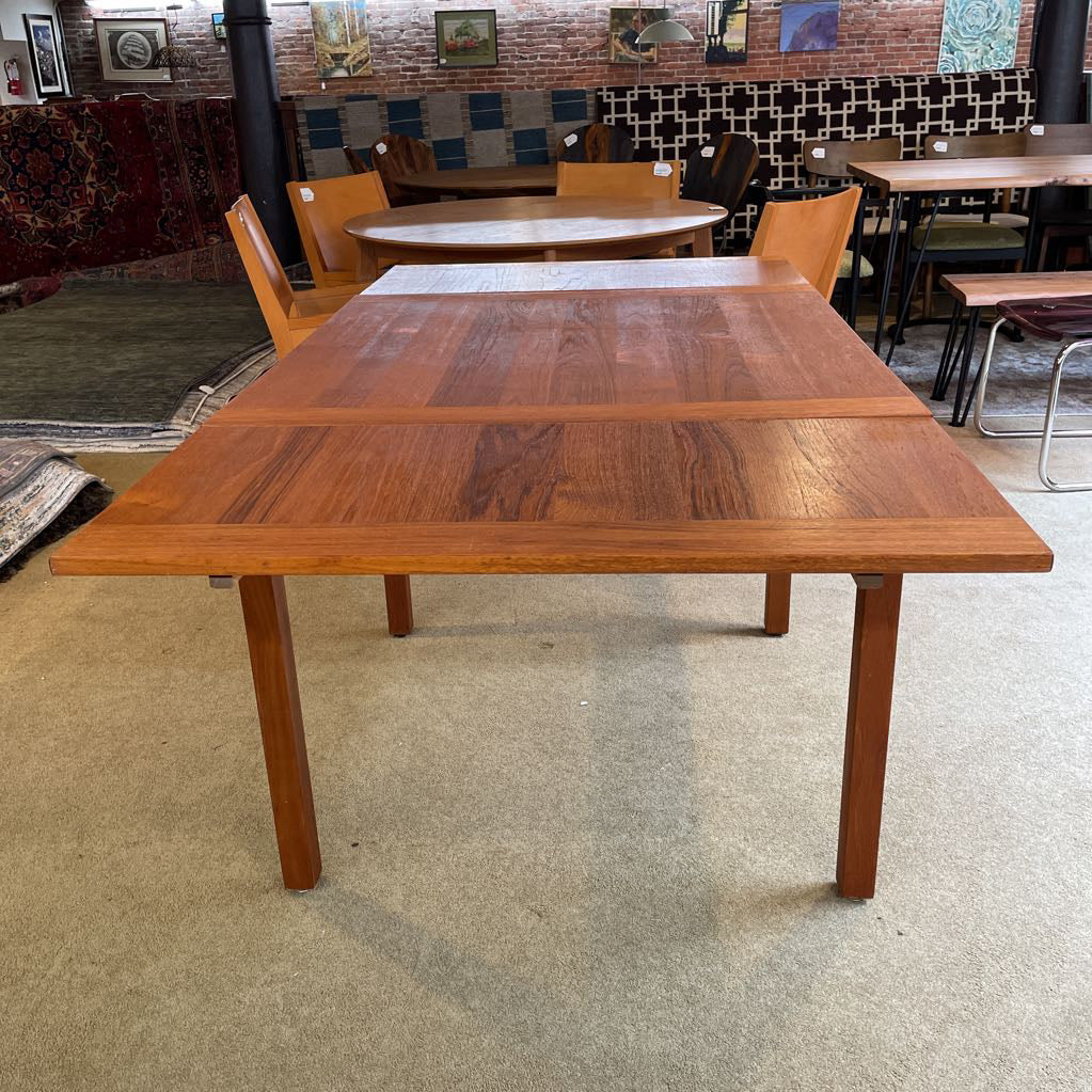 MCM Teak Expanding Dining Table