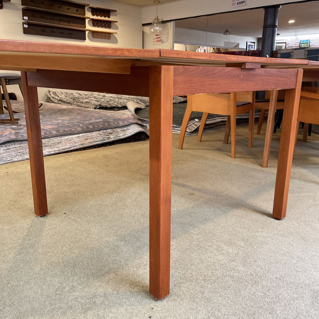 MCM Teak Expanding Dining Table