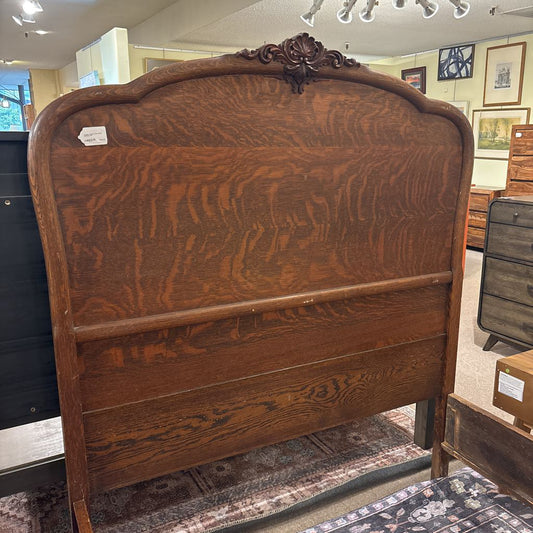 Antique Victorian Style Queen Bedframe