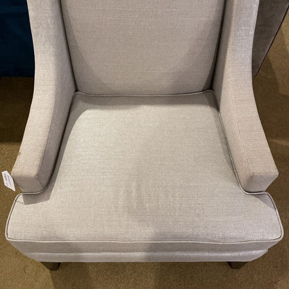 Ethan Allen Grey Sloped Arm Accent Chair U ACCENT CHAIRS