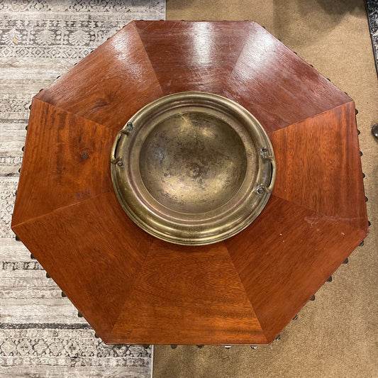 Octagonal Wooden Warming Table C COFFEE TABLES