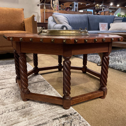 Octagonal Wooden Warming Table